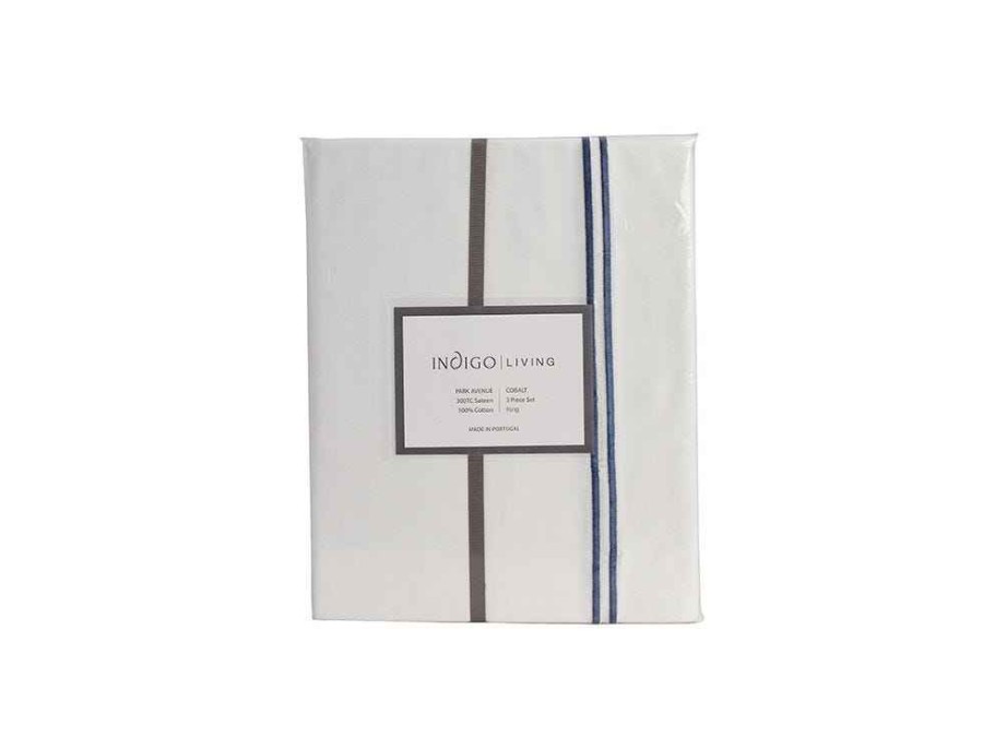 Bed & Bath Indigo Living Bed Linen | Sateen 4 Piece Set